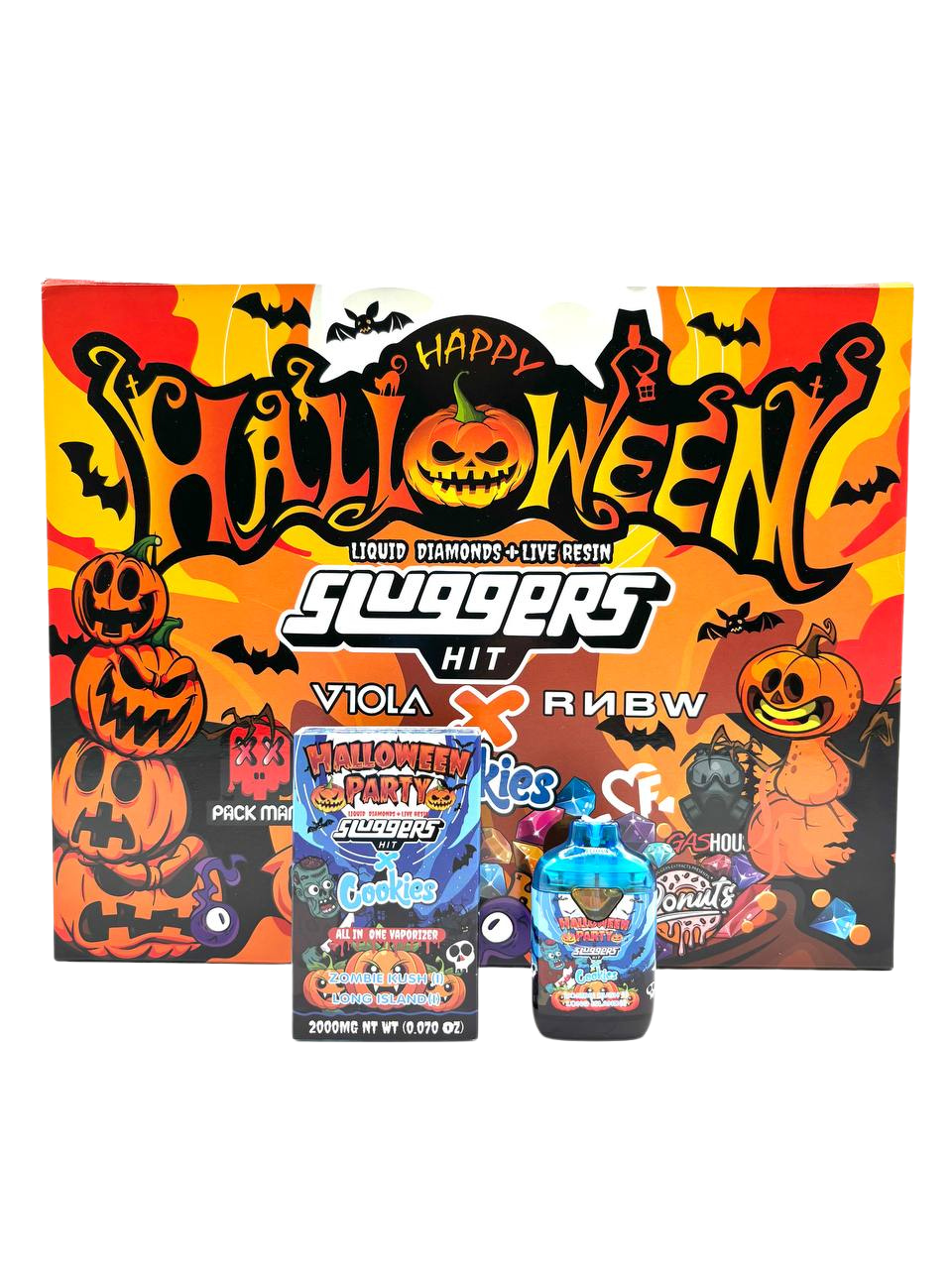 sluggers 2g dispo halloween edition sluggers 2g dispo halloween edition